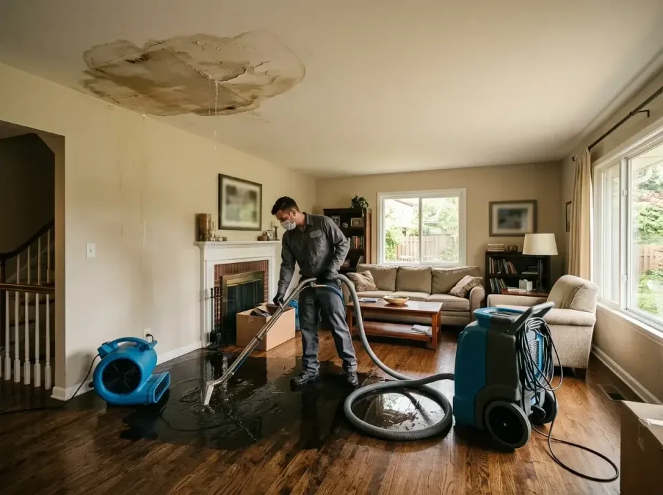 attic-pipe-burst-ceiling-drip-008 — frequently asked questions, Water Damage Restoration & Carpet Care in Sunset, UT